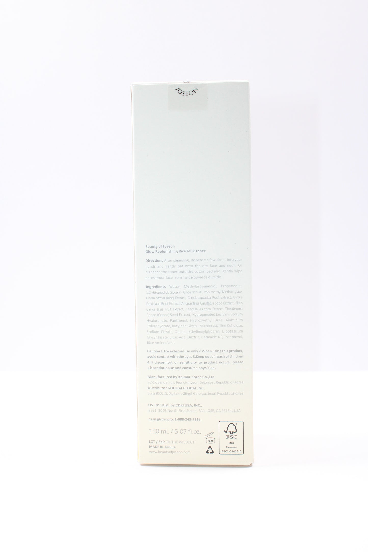 Glow Replenishing Rice Milk For Hydrating + Balancing Toner