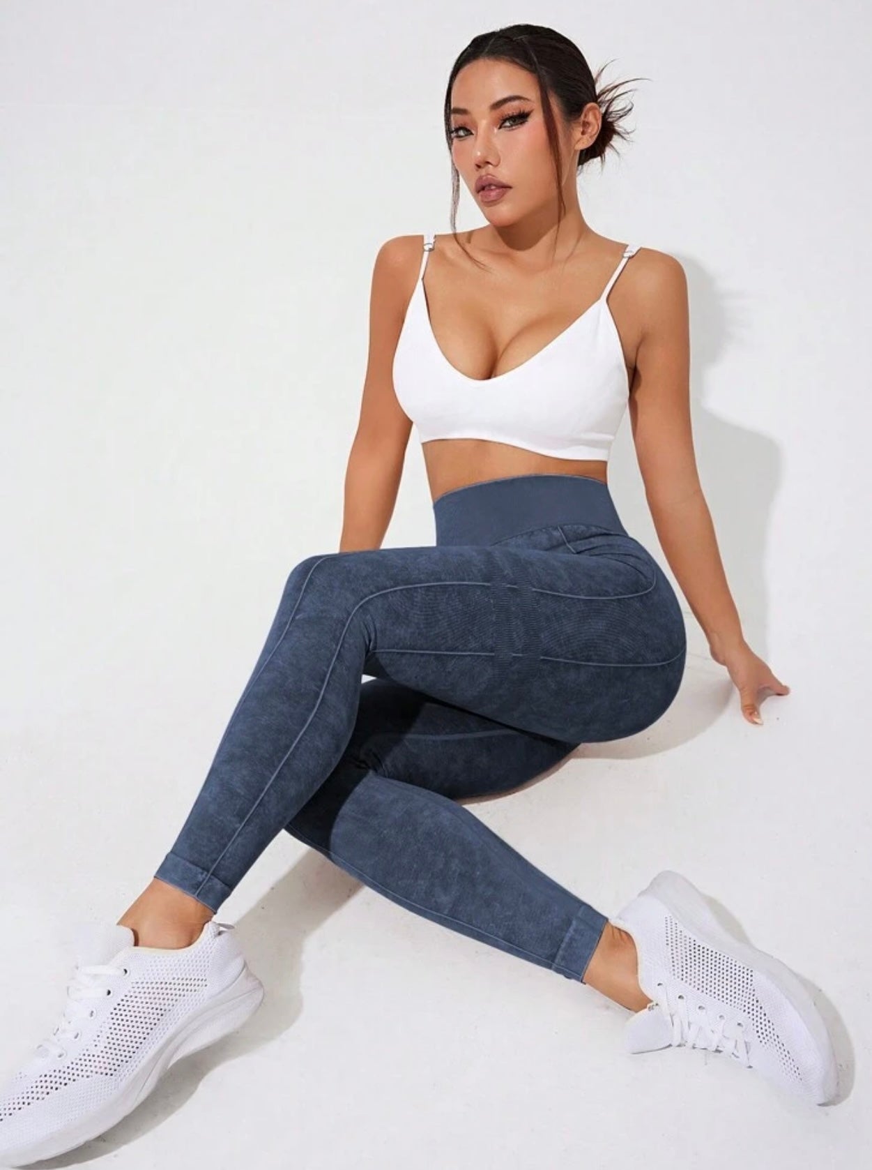 Daily Sports Leggings Color Simple