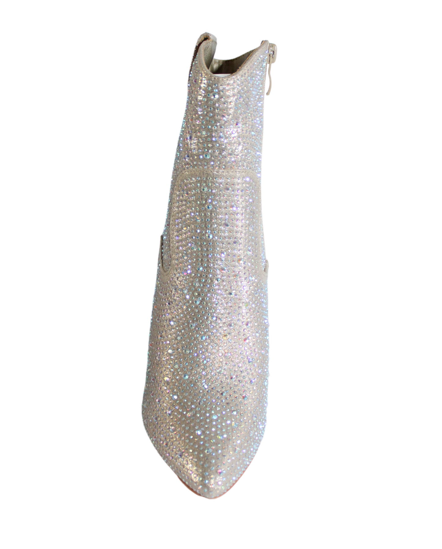 Rhinestone High Heel Booties sparkle your night