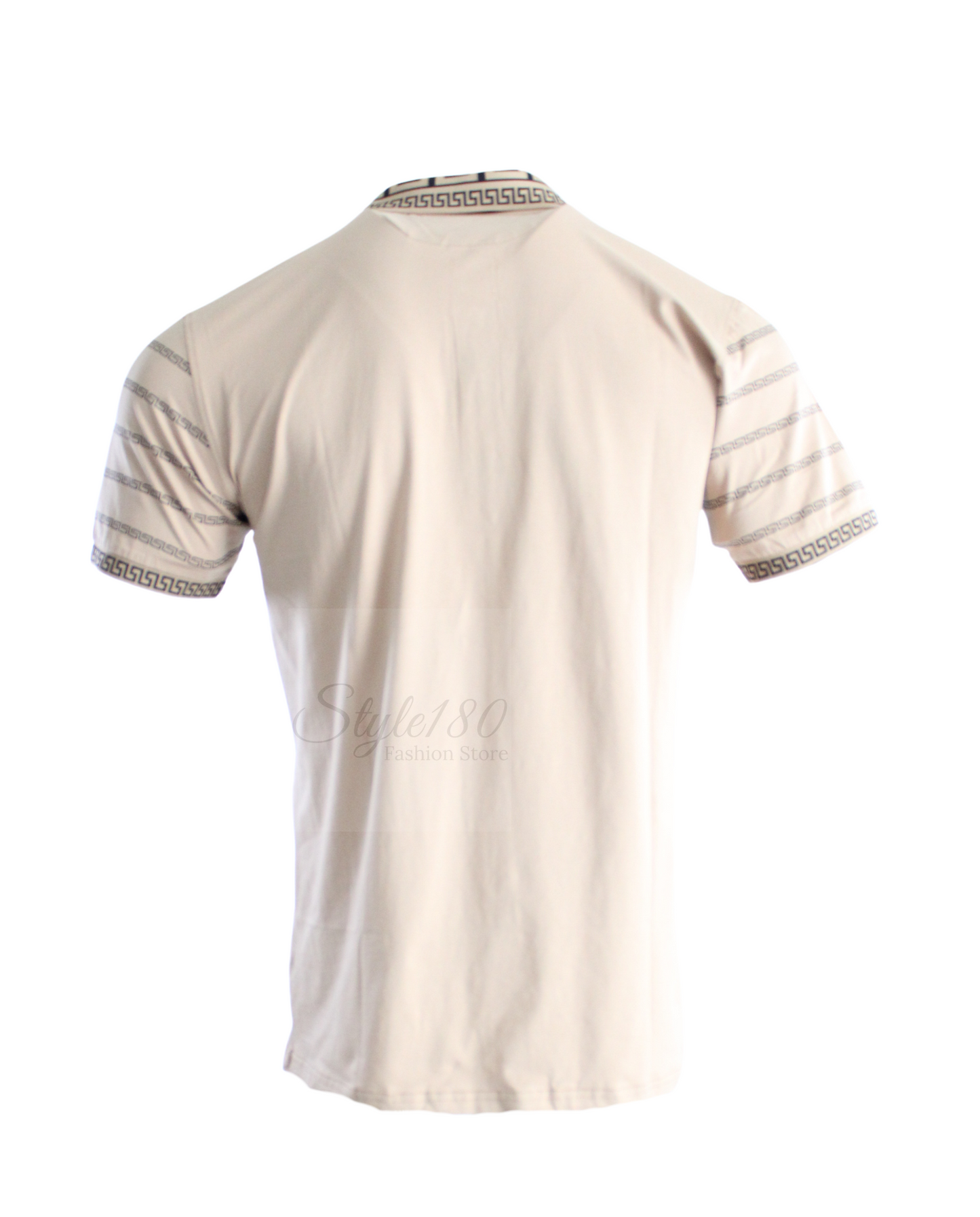Polo Men's Shirts Khaki Solid Lightweight