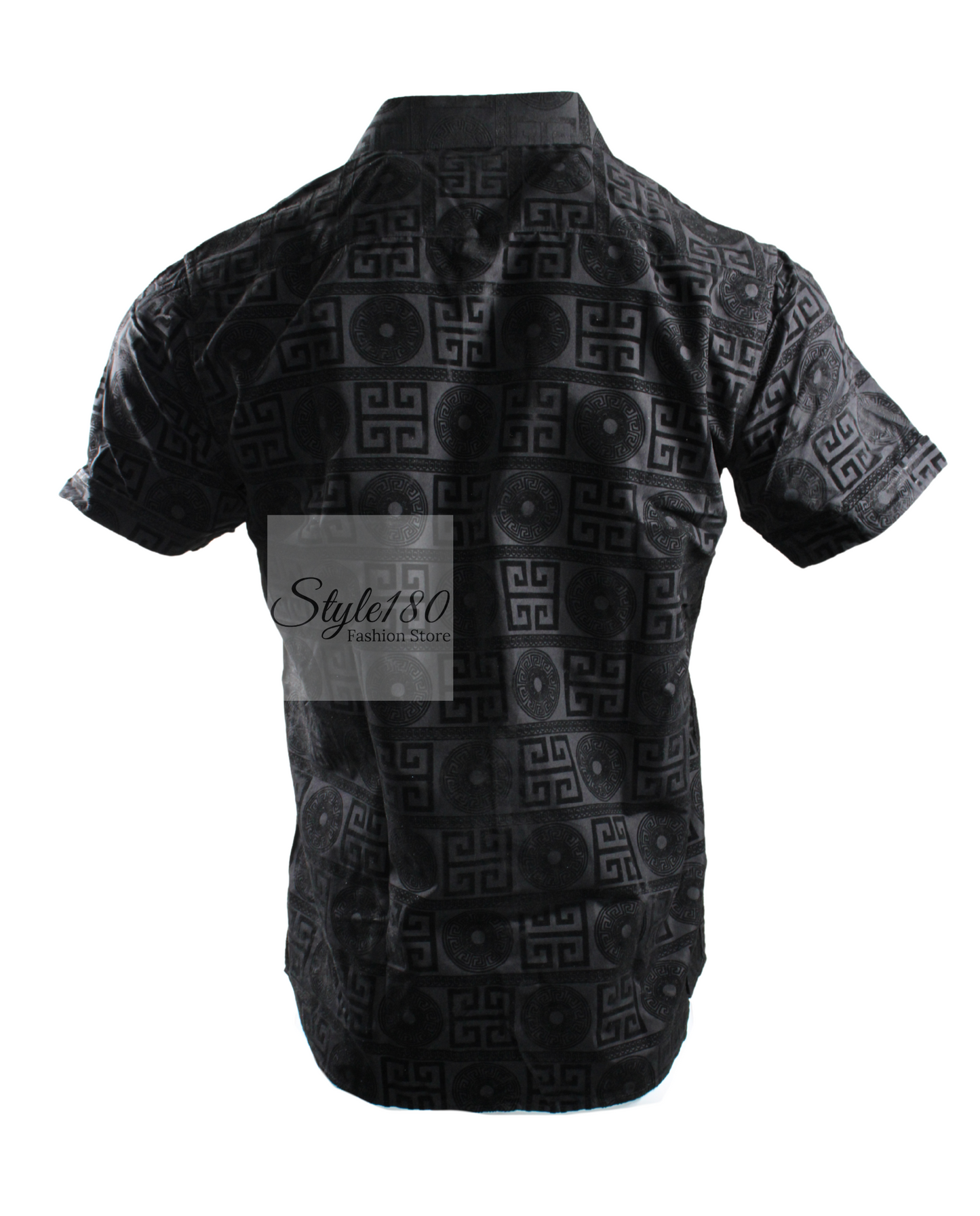 Men's Short Sleeve Elegant Dress Shirt For Men