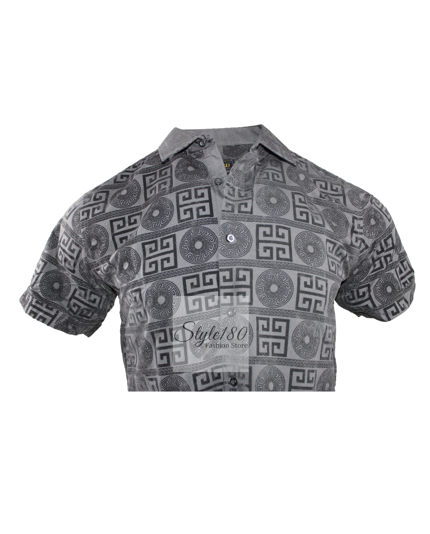 Men's Short Sleeve Elegant Dress Shirt For Men