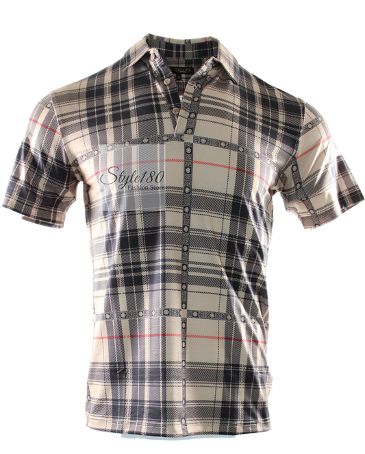Polo Shirt For Men Khaki Light Weight